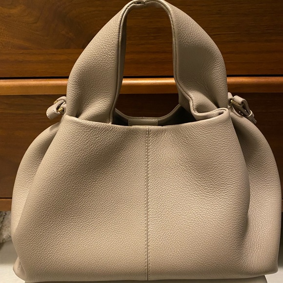 Polene Handbags - Authentic Polene Large Numero Neuf Edition Textured Taupe